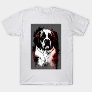 Saint Bernard Portrait T-Shirt